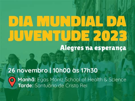 dia mundial da juventude 2023 novembro